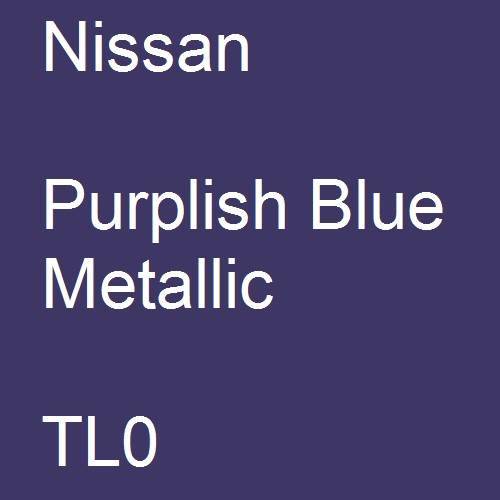 Nissan, Purplish Blue Metallic, TL0.